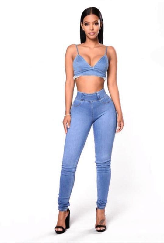 PANTALÓN MUJER CON ELÁSTICO EN LA CINTURA Y 2 BOLSILLOS