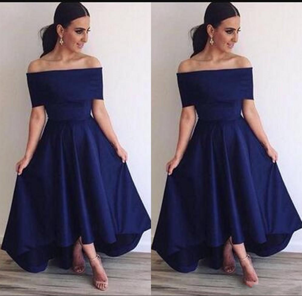 Off Shoulder Bridesmaid Dresses 