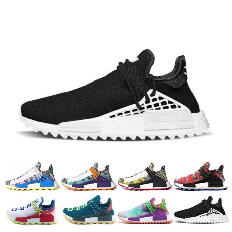 2020 Creme Nerd Human Race Trail Solar Afro Pack Running Shoes Men Women Pharrell Williams HU Runner SOLARHU Top Trainer Sport Sneaker Size 5 12 From Best_new_goods, $39.09 | DHgate.Com