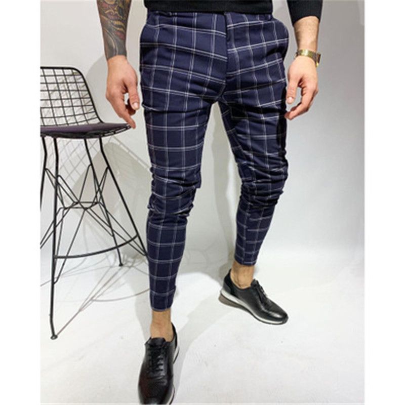 Designer Mens Pants Business Slim Fit 