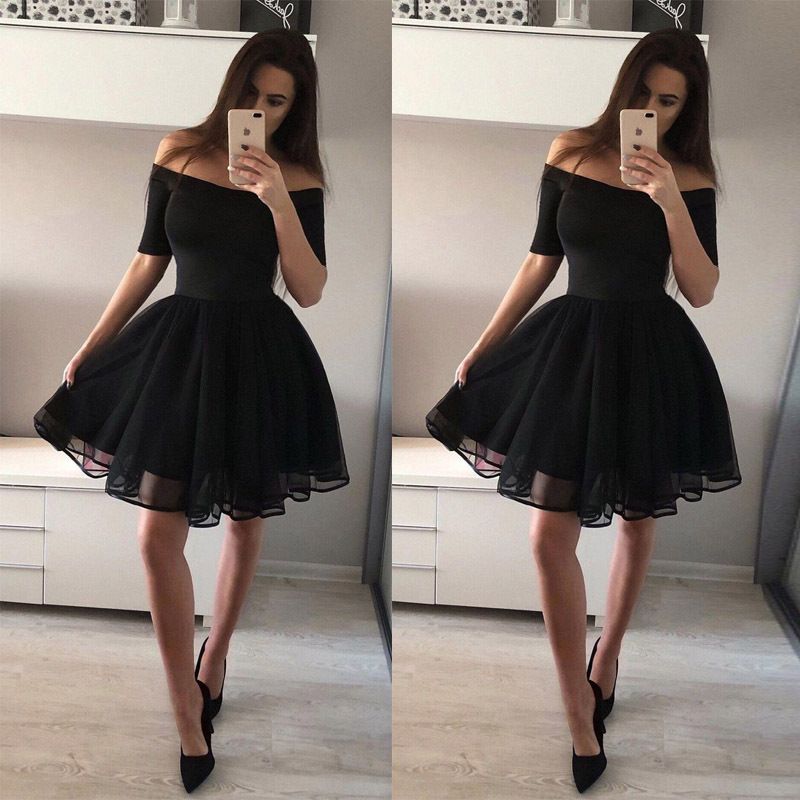Acquistare Vestito Da Sera Delle Donne Sexy Della Discoteca Vestito Da  Partito Delle Donne Sexy Del Nightclub Della Spalla Del Vestito Dalle Donne  Del Collo Della Manica Della Spalla Di Parola Sexy