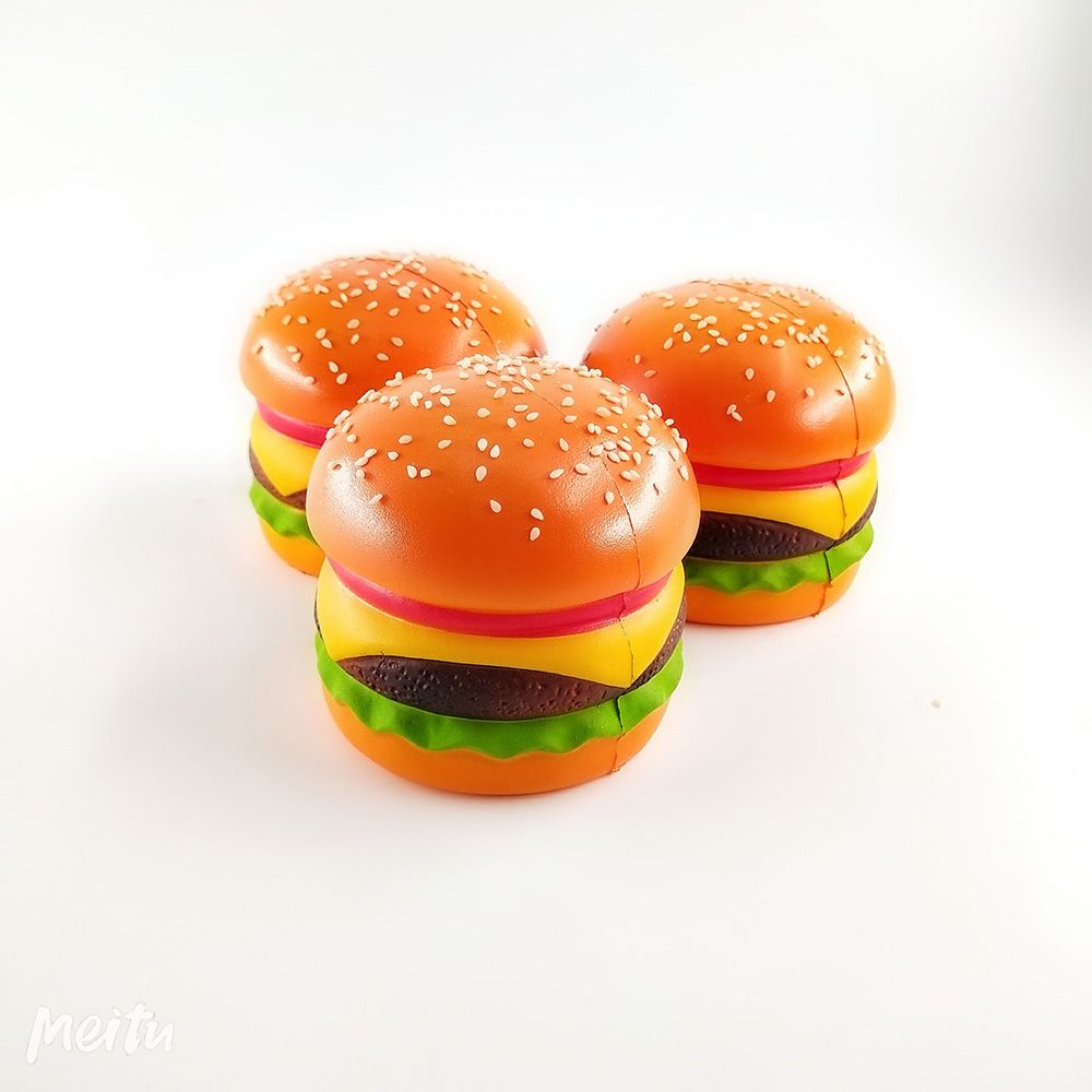 jumbo hamburger squishy