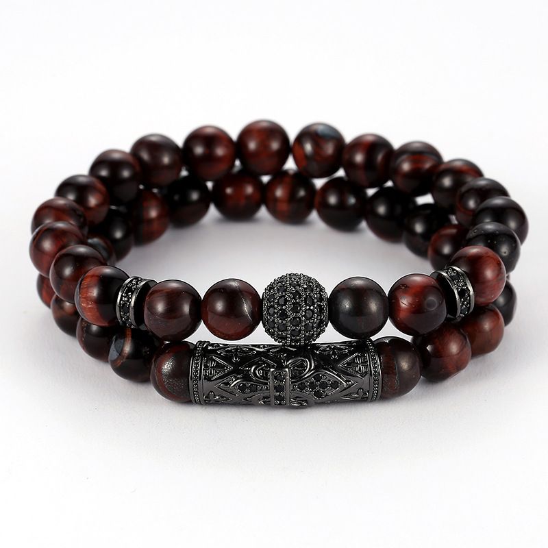 Red Tiger Eye Black