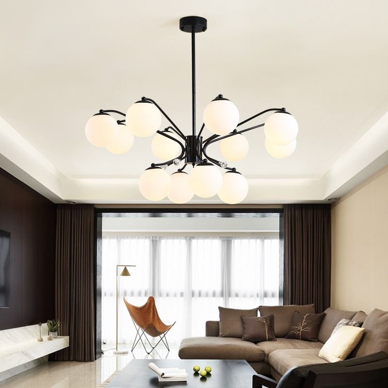 220v 110v Vintage Style Designer Led Black Hanging Ceiling