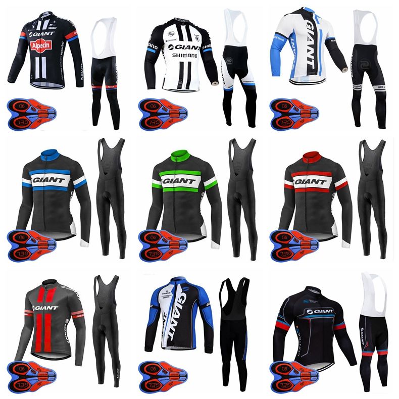 giant long sleeve cycling jersey