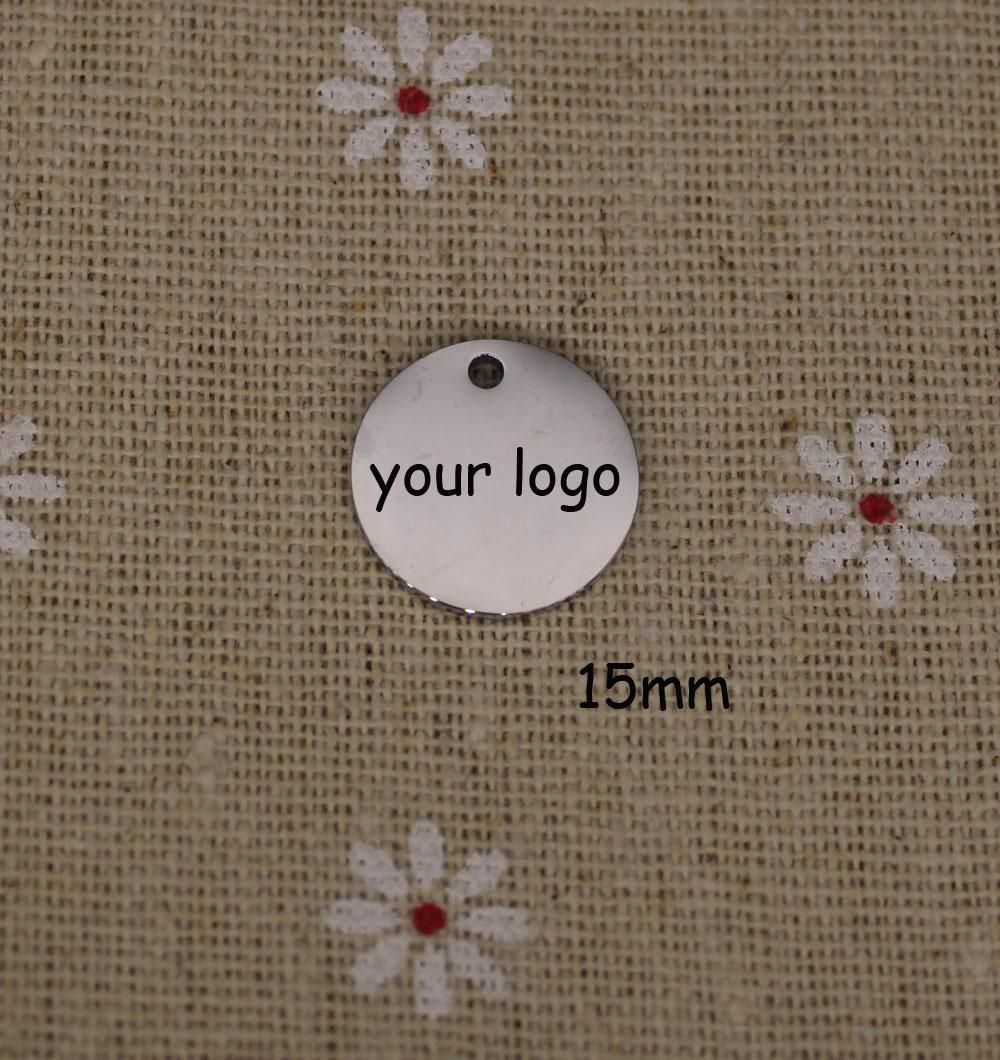 2020 Custom Jewelry Tag Customized Metal Stainless Steel Tag With Logo Laser Engraved On Round Disc Tags Available From Holidayqueen 22 07 Dhgate Com