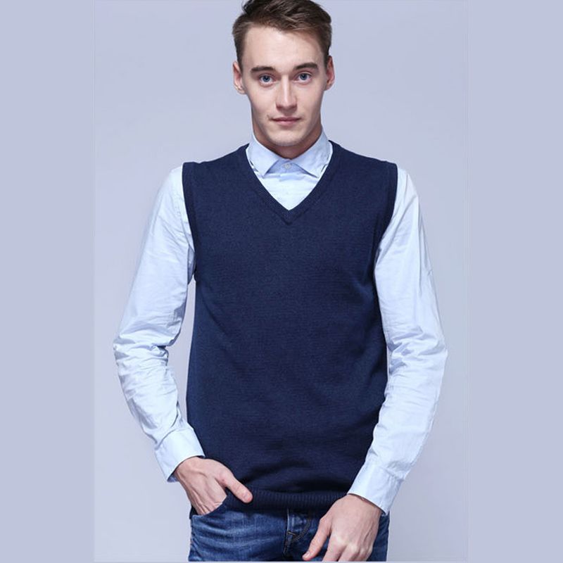 how to wear a sweater vest casually