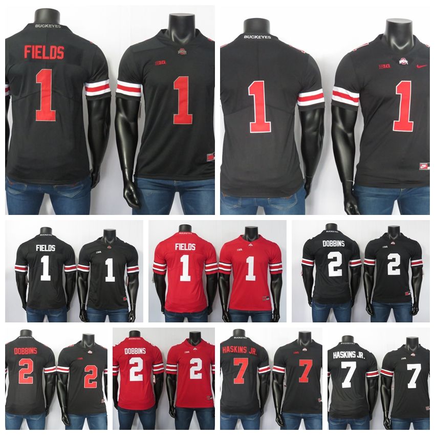 2020 NCAA College Football Jersey Stitched JK Dobbins Justin Fields