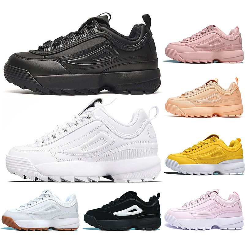 Acheter FILA 2019 Designer Disruptors Triple Blanc, Noir, Gris, Rose, Femmes, Hommes, Section Spéciale, Espadrilles Sportives, Augmenté, Chaussures De Course De 31,51 € Du Qyoutdoorsport | Fr.DHgate.Com