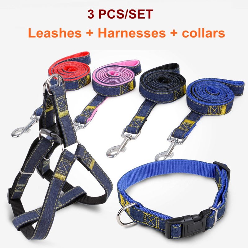 harness collar and leash sets