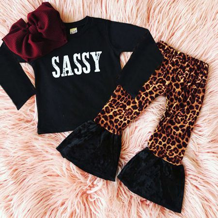 satin al 2019 kiz bebek giysileri sonbahar kucuk kizlar giyim setleri siyah tisortleri leopar desenli pantolon 2adet butik kiyafetler yenidogan setleri alevlendi bebek tl78 43 tr dhgate com