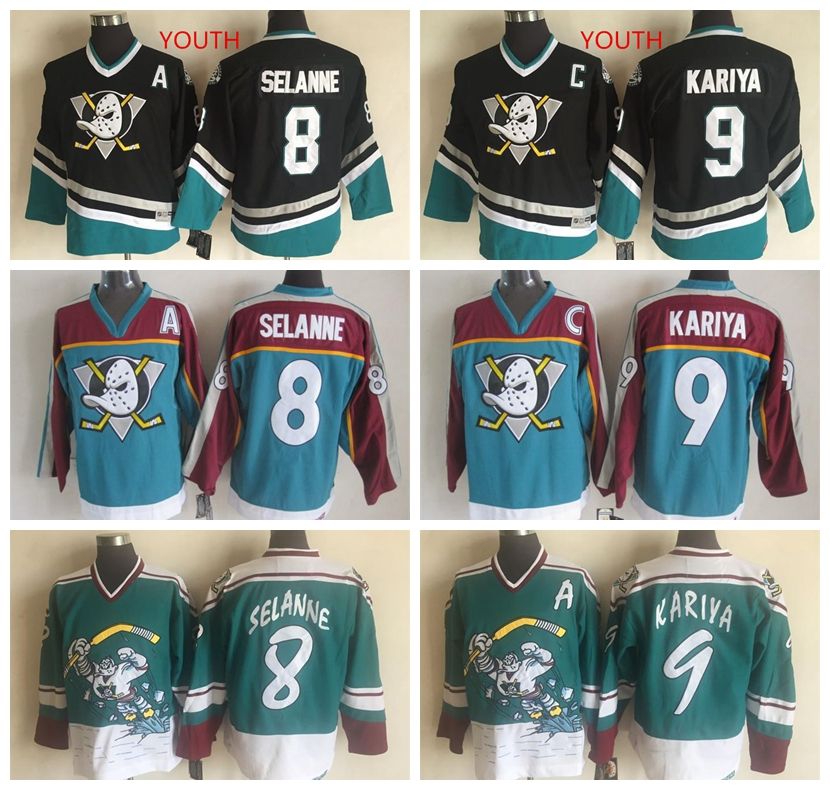 selanne mighty ducks jersey