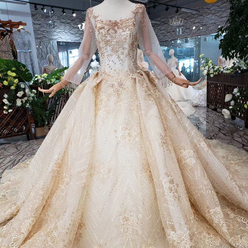 2019 Weg Von Der Schulter Eine Linie Brautkleider Tulle Mit