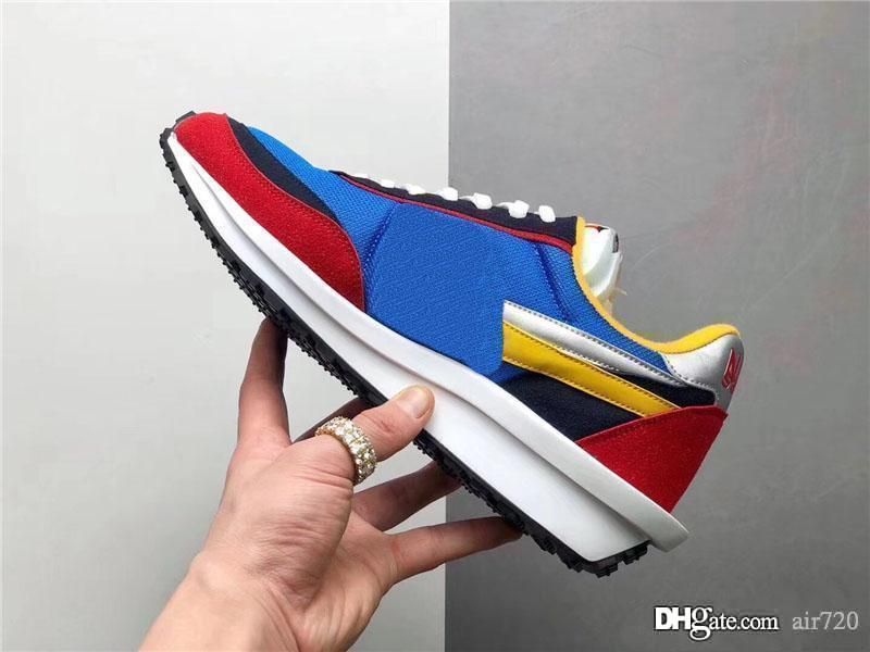 Compre Nike LDV Waffle 2019 Original Auténtico Sacai X LDVS Blazer Con El Dunk Blanco Azul Amarillo Negro Zapatillas Deportivas 36 45 BV0072 001 A Compre Nike LDV Waffle 2019 Original Auténtico Sacai X LDVS Blazer Con El Dunk Blanco Azul Amarillo Negro Zapatillas Deportivas 36 45 BV0072 001 A