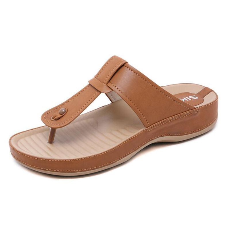 high sole flip flops
