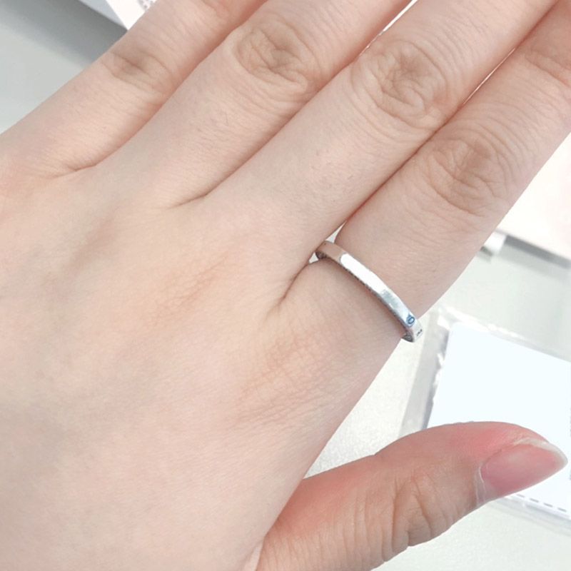 925 Sterling Silver Band RING Original 