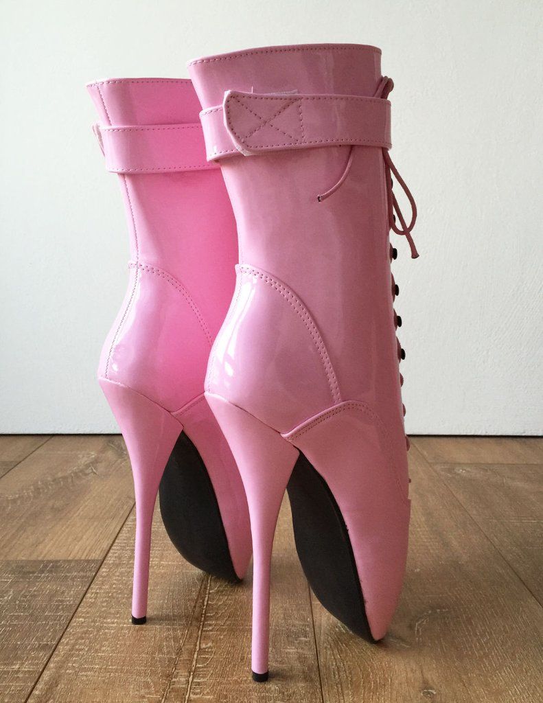 Charm Foot Womens Lace-ups High Heel Chukka Boots Charm Foot Womens Lace-ups High Heel Chukka Boots