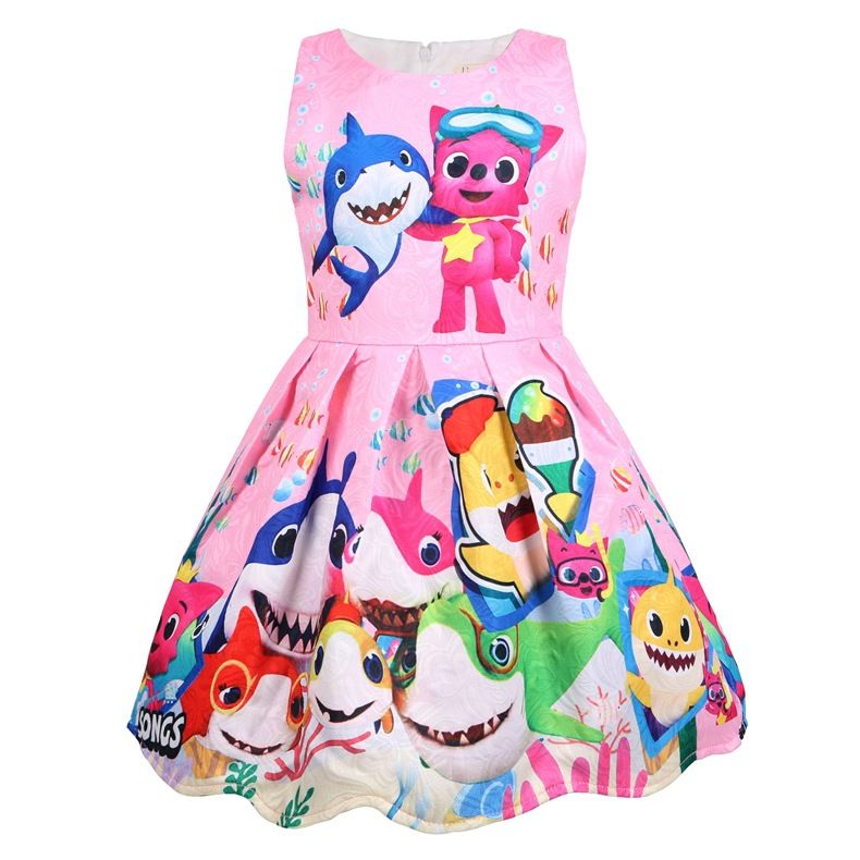 baby shark party dress