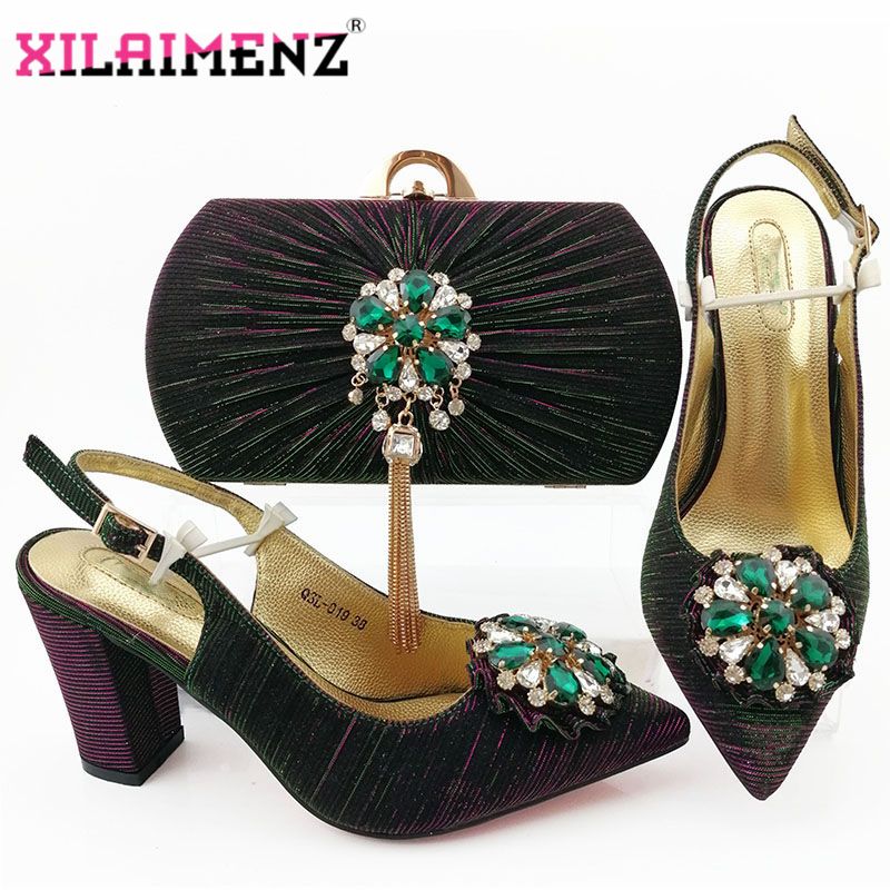 matching sandals and purse