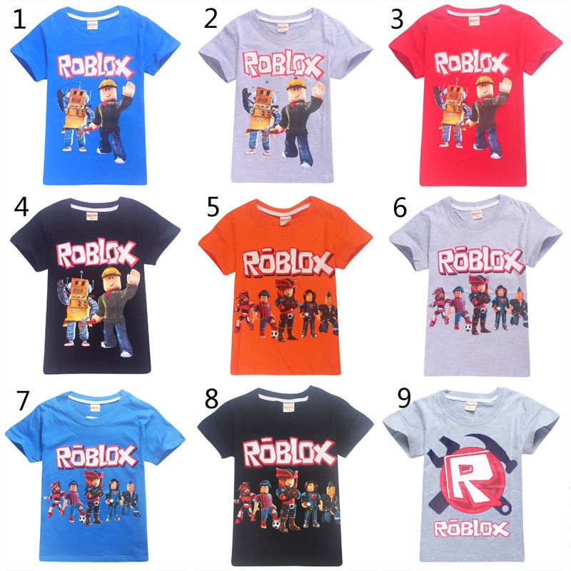 Compre 15 Camisetas De Estilo Infantil Para Niñas Roblox Stardust éticas 2019 Nuevos Niños Juego De Dibujos Animados De Algodón Camiseta De Manga - camisa blanca roblox