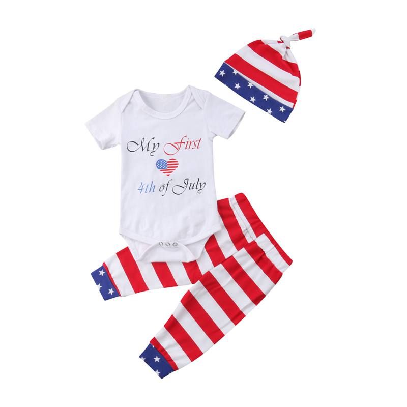 baby girl first 4th of july outfit