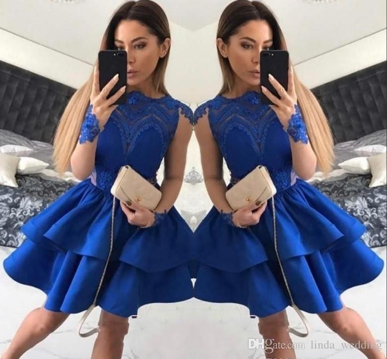 blue cocktail dresses for wedding