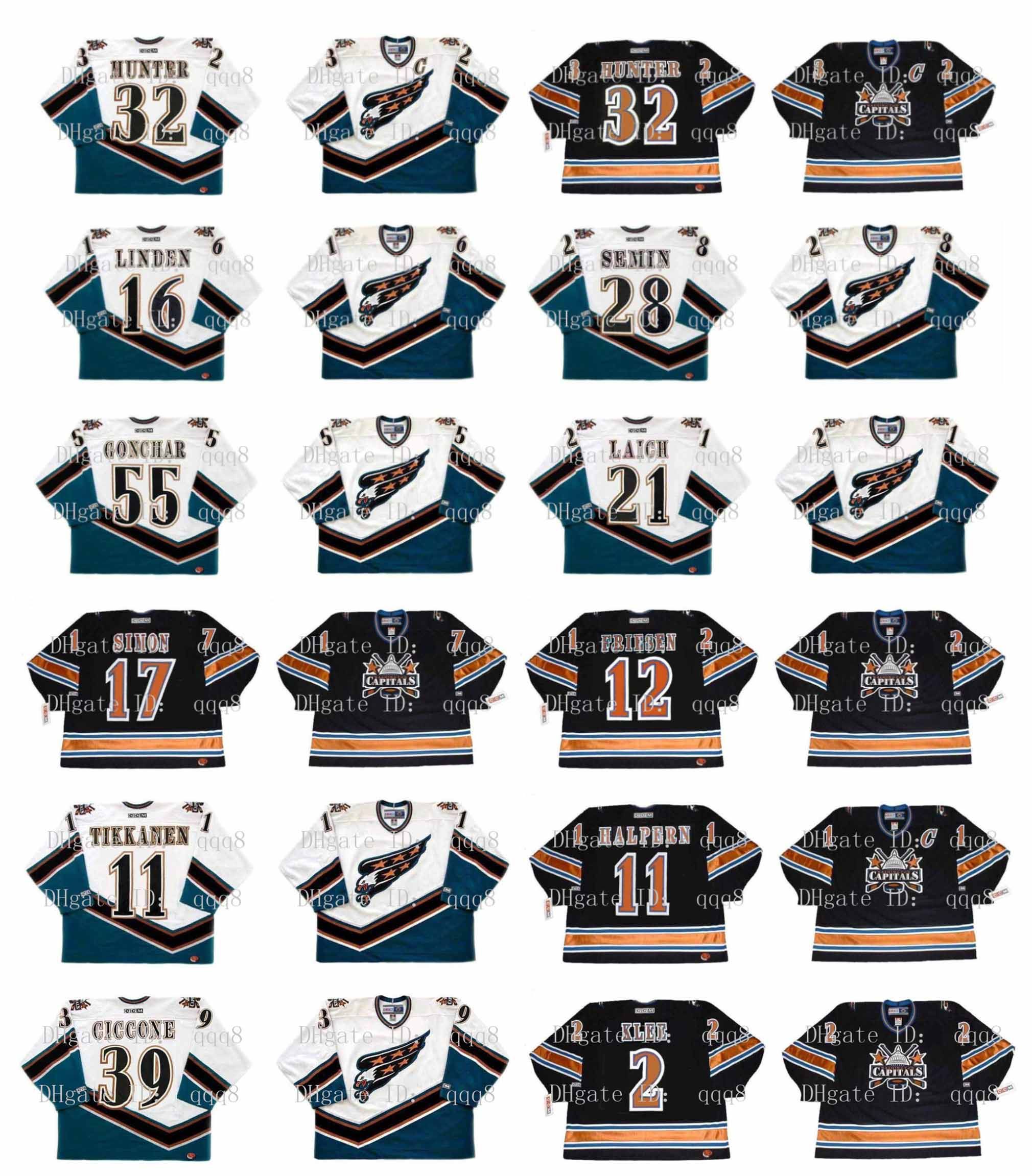 washington capitals jersey numbers