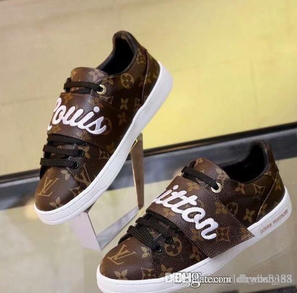 Louis Vuitton Shoes Sneakers Unisex Trainers Running Shoes For Men Womens Runners Flats Genuine ...