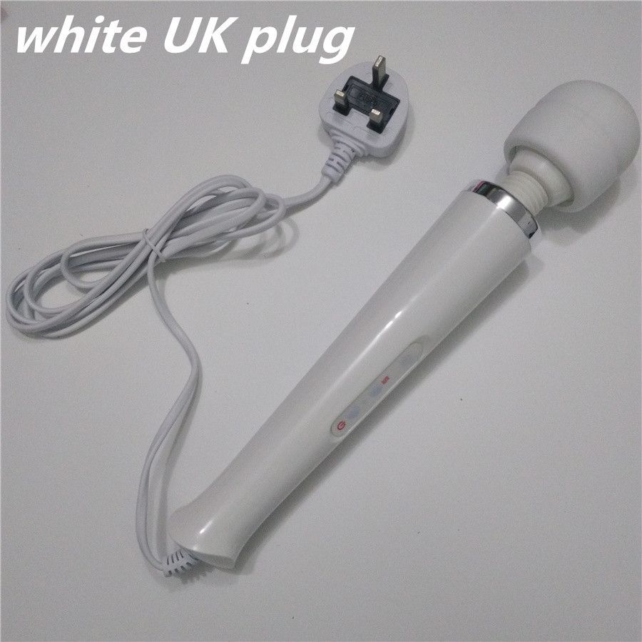 White UK Plug.