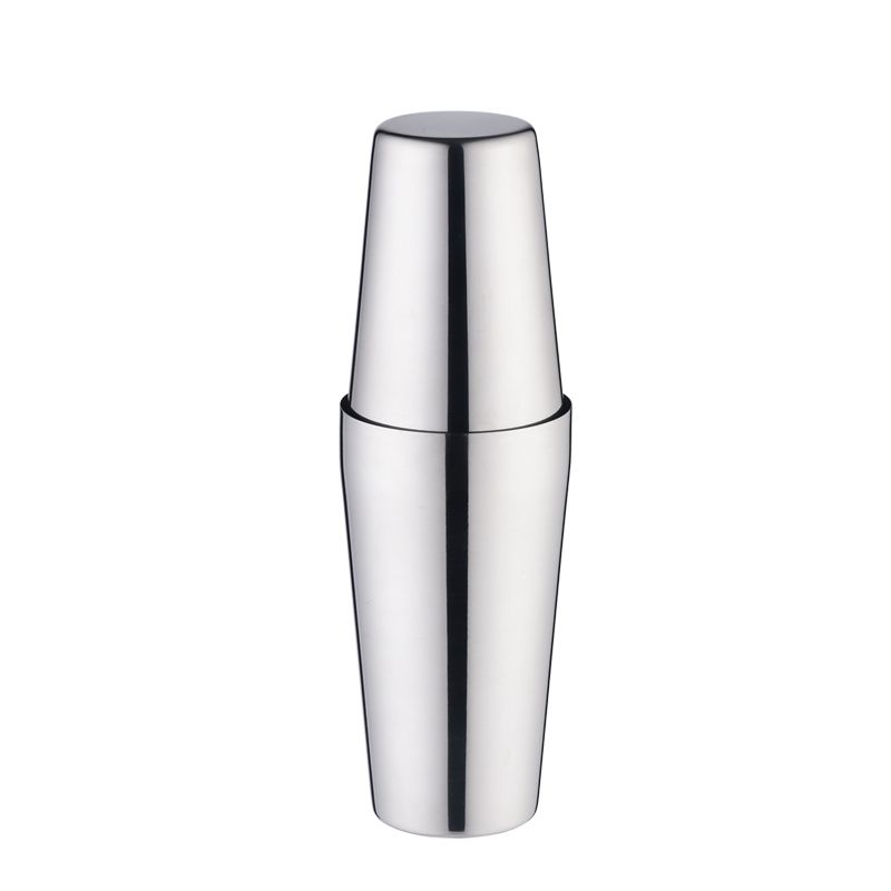 2 Piece Martini BAR COCKTAIL SHAKERS Stainless Steel Boston Flair Mixing Tin Set