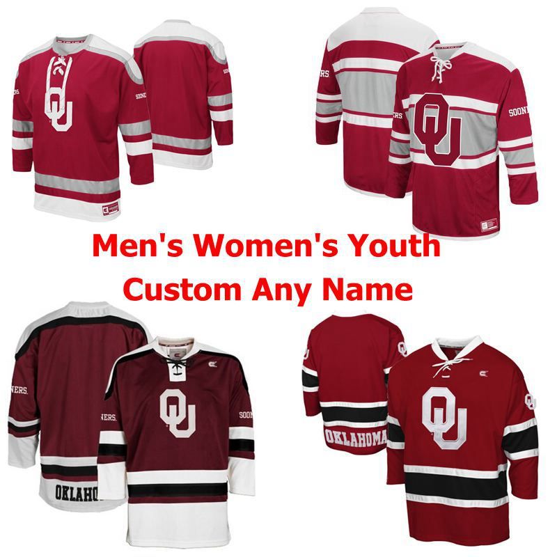 oklahoma sooners hockey jersey