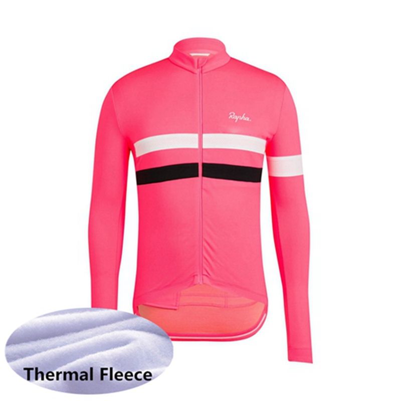 Download 2019 Rapha Team Men Winter Thermal Fleece Cycling Jersey ...