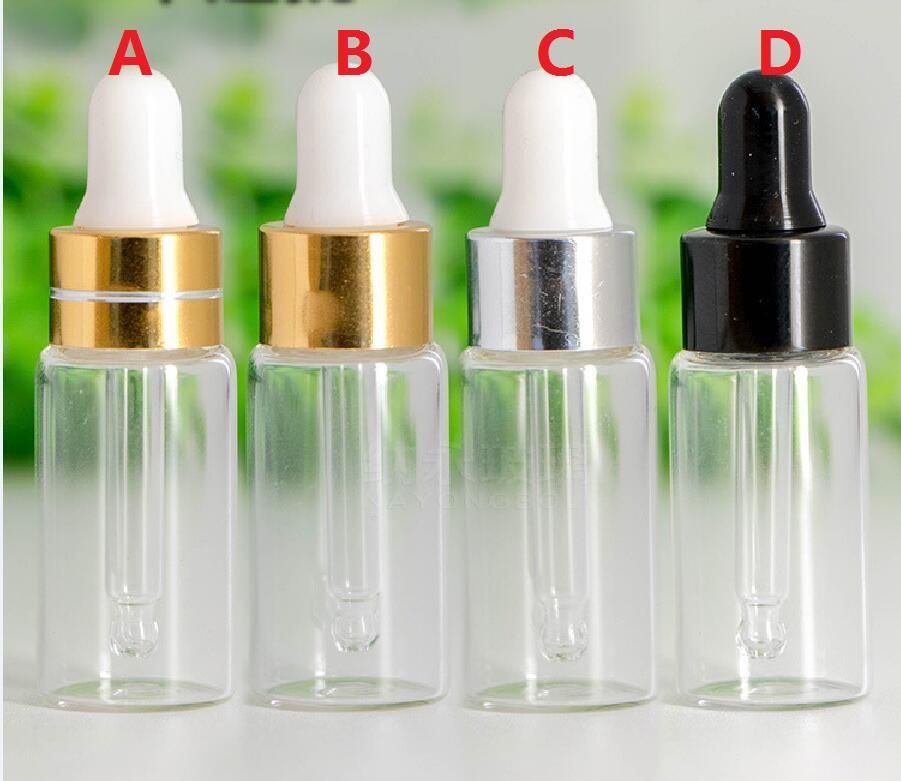 Buy Dropship Products Of 50/ 5ML Clear Glass Dropper Bottle, 5 ML Serum