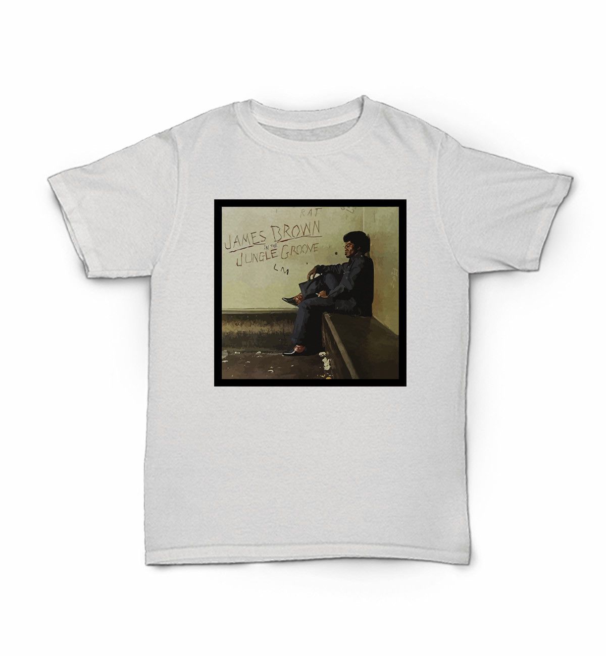 James Brown In The Jungle Groove T Shirt Godfather Of Soul Funk Vinyl 12 Record Tees Custom Jersey T Shirt Hoodie Hip Hop T Shirt T Shirt Humor T Shirt With Shirt