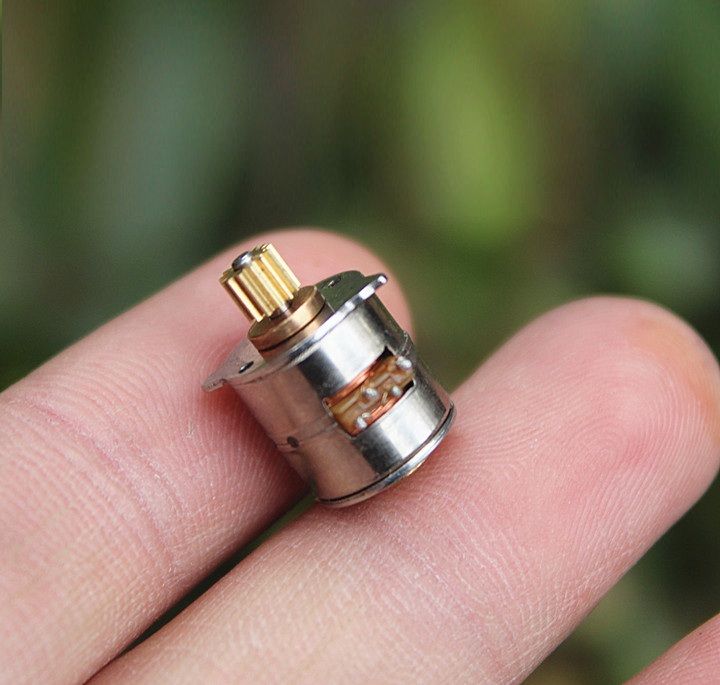 10 PCS 10MM Small Stepper Motor With Copper Gear