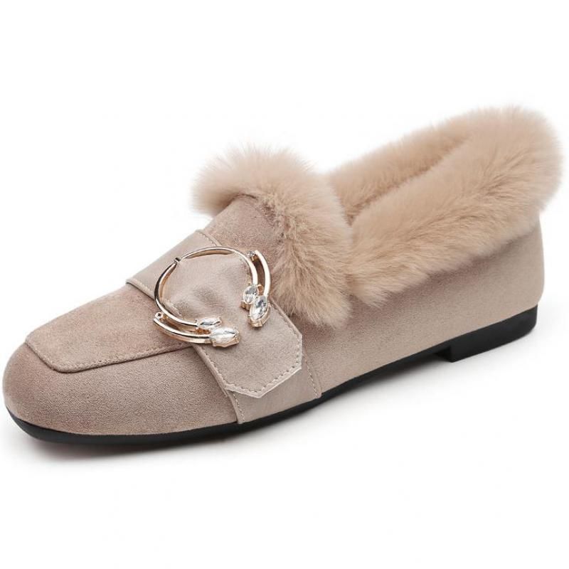 real fur moccasins
