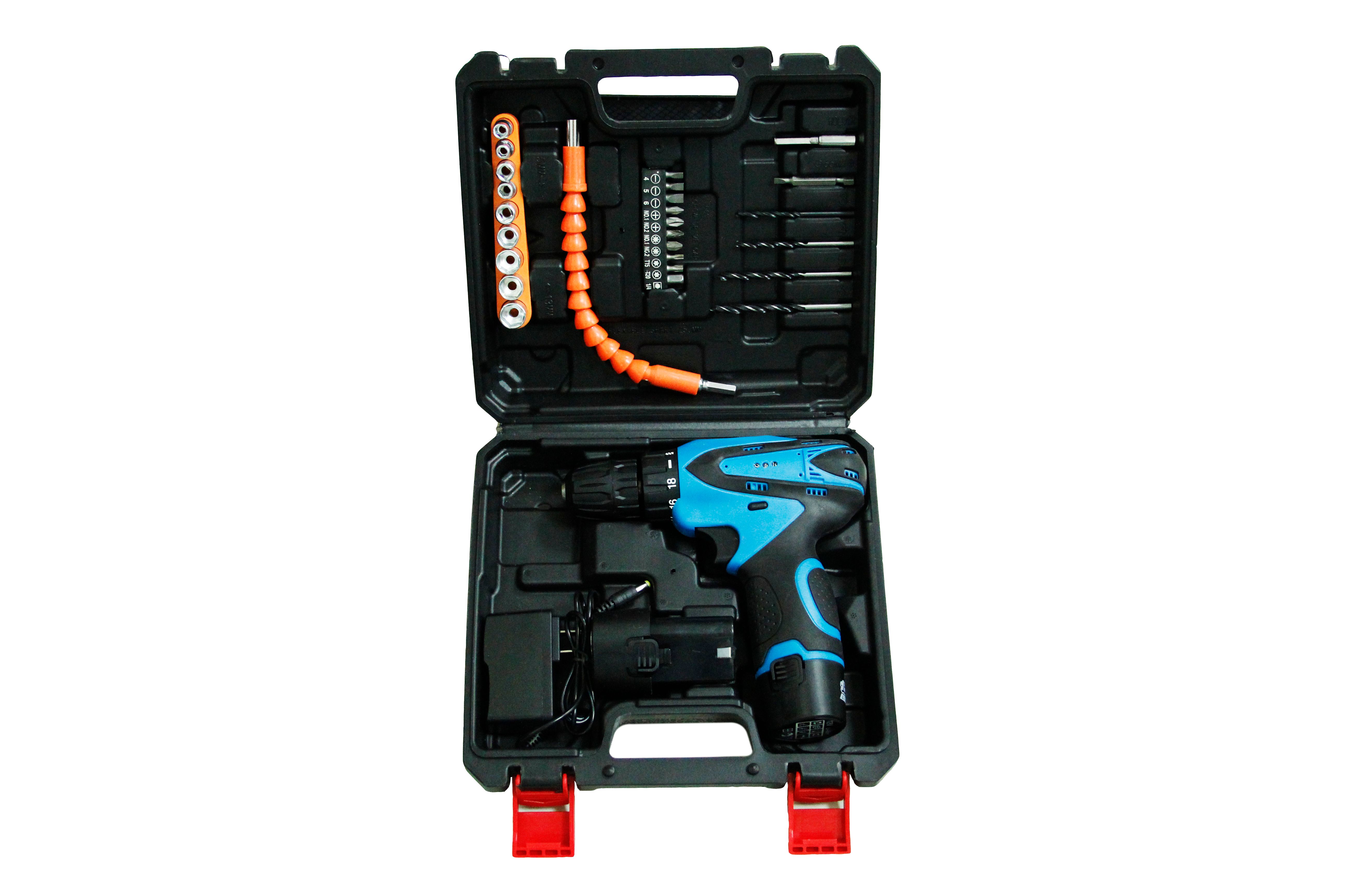 31 conjuntos de de caja de caja de herramientas taladro eléctrico de litio