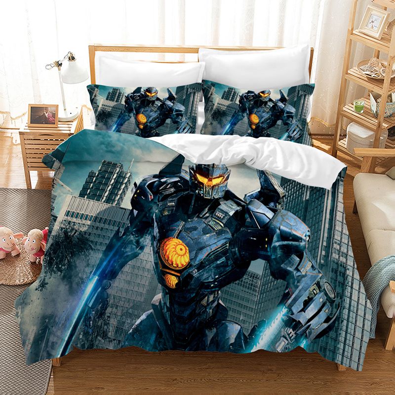 Pacific Rim 3d Bedding Set Duvet Covers Set Pillowcases Gipsy