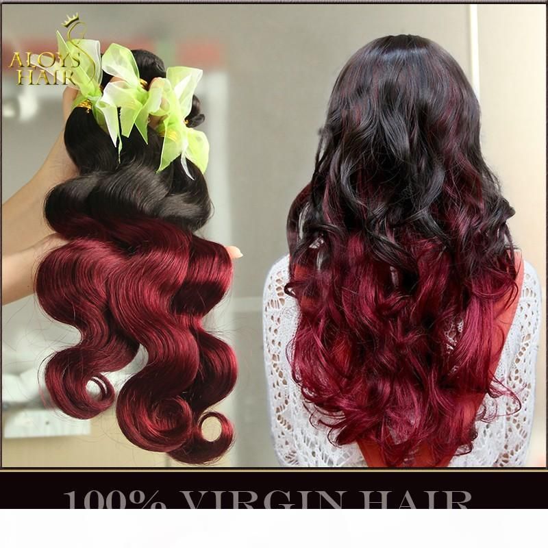 ombre virgin brazilian body wave hair
