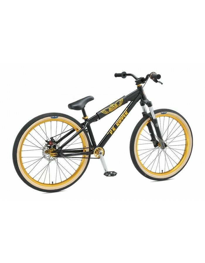 black and gold se bike