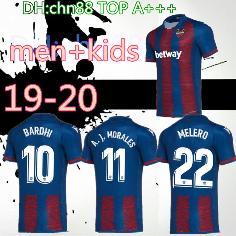 2020 Man Kids 19 20 Levante Ud Soccer Jerseys Home 2019 2020 Camisetas Ruben Vezo A J Morales Roger Ms Bardhi J Campana Sergio Football Shirts From Chn88 14 43 Dhgate Com