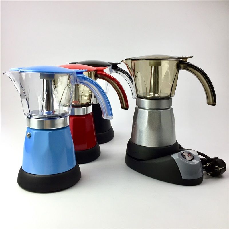 Compra Espresso Eléctrica Cafetera 6cups 300ml Italiano Moka Cafetera  Cafetera Moka Pot V60 Filtros Mocha Coffe Máquina CJ191227 Barato | Entrega  Rápida Y Calidad | Es.Dhgate