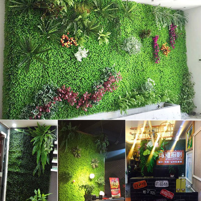 2020 40cm 60cm Home Decor Vivid Grass Mat Green Artificial Lawns