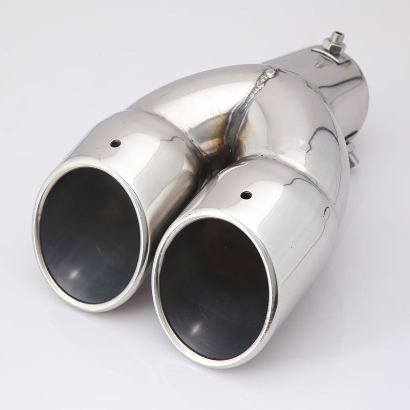Rear tail pipe Exhaust Pipe cover Muffler For Mitsubishi Outlander 2013-2016
