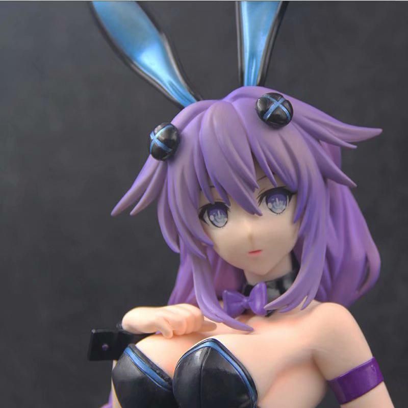 Anime Hyperdimension Neptunia Purple Black Heart PVC Figur Modell Neu