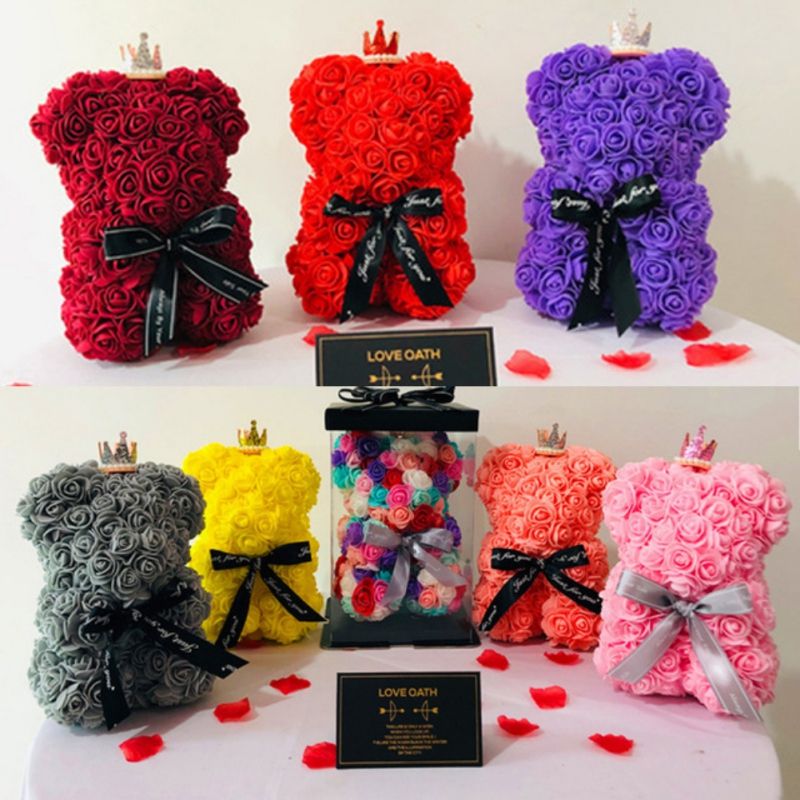 flower teddy bear cheap
