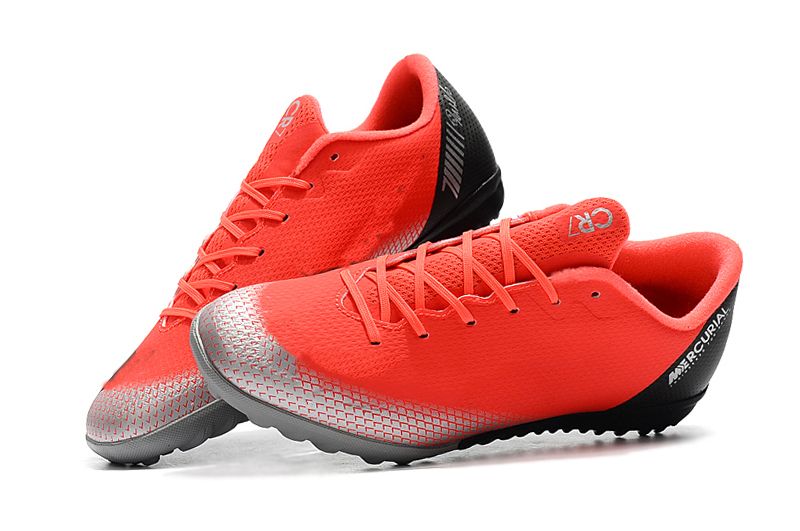 2020 White Blue CR7 100 Original Soccer Cleats Mercurical