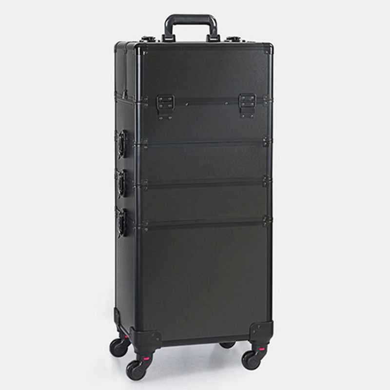 Compra Marca Marco De Aluminio 4 Capas Trolley Maquillaje Caja De  Almacenamiento Estuche De Belleza Con Rueda Maquillaje Profesional Maleta  Maquillaje Nuevas Ruedas Universales Barato | Entrega Rápida Y Calidad |  Es.Dhgate