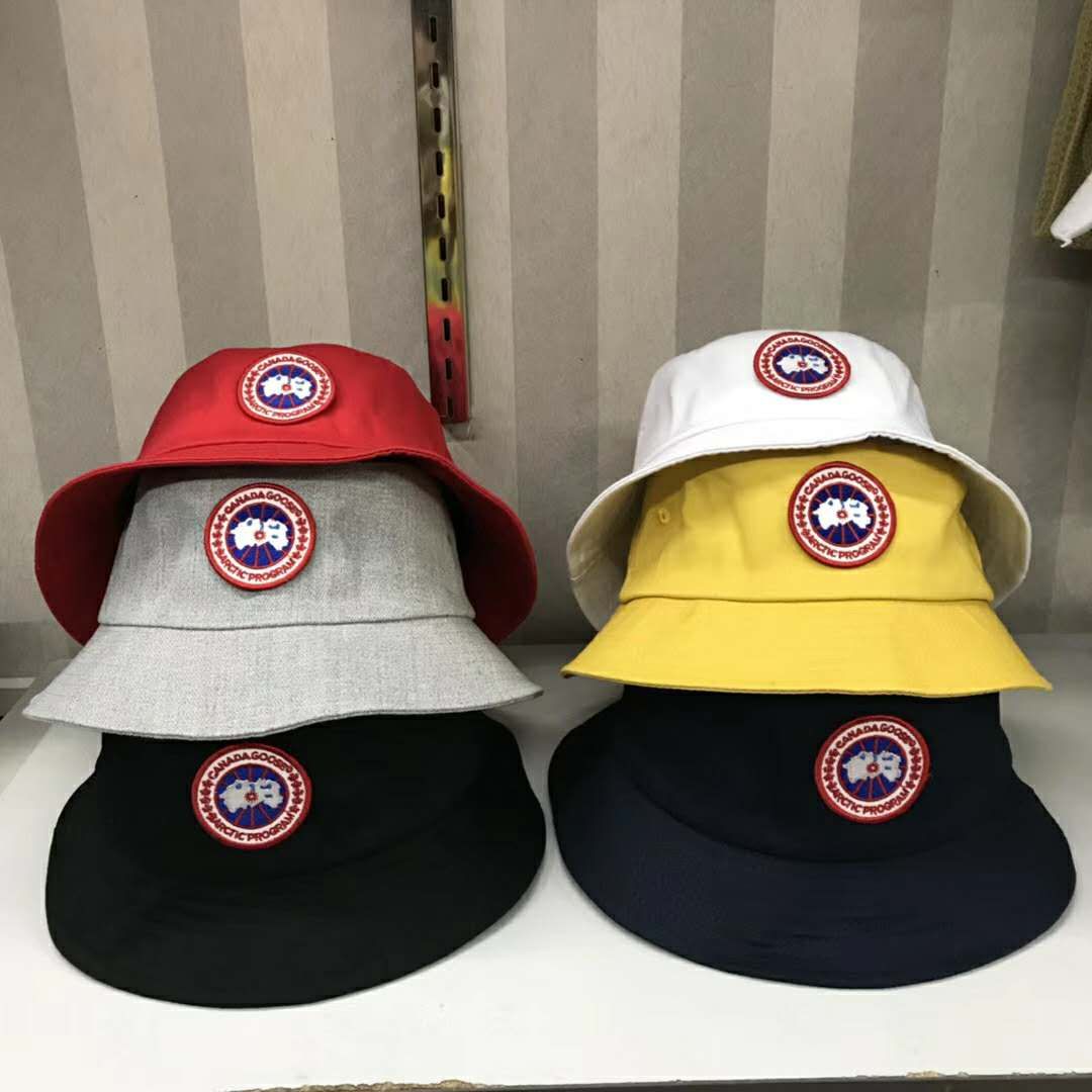 Ca Goose Bucket Embroidery Hats Outdoor 