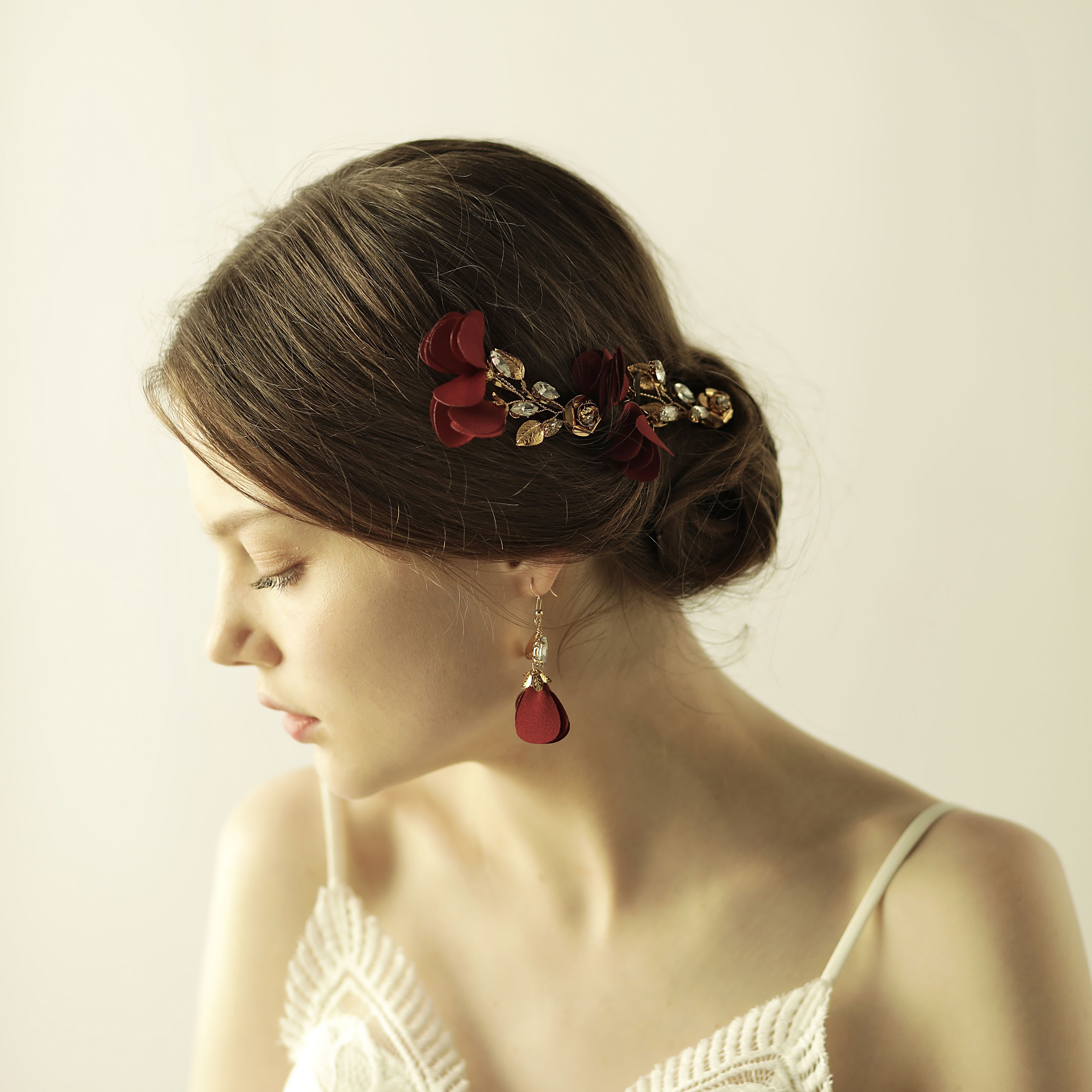 2019 New Wedding Party Headpieces With Roses Hairpins Women Hair